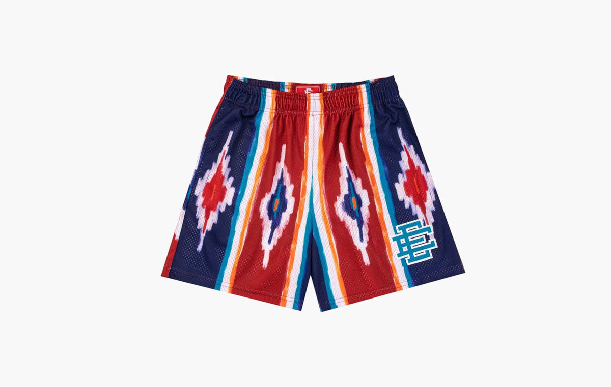 EE Basic Short "Western Print/Blue"