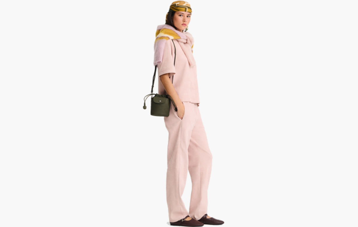 Le Pliage Xtra XS Bucket Bag Leather "Fir"