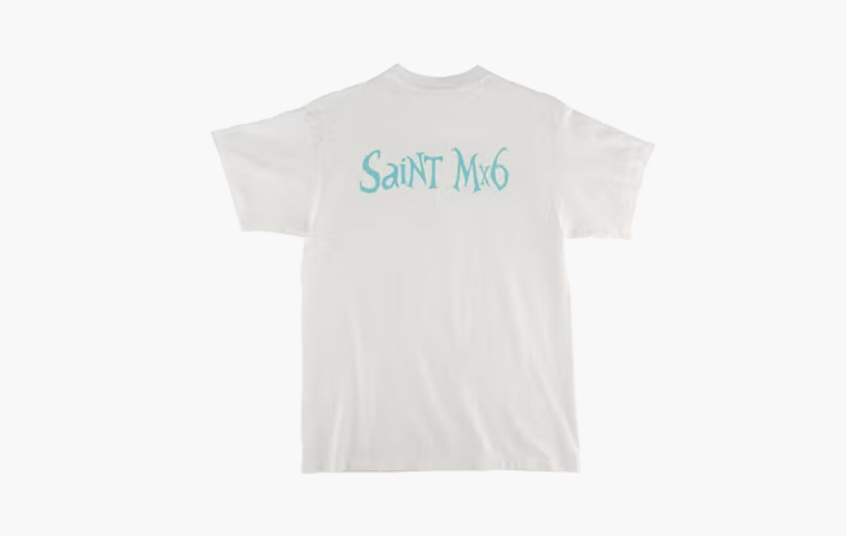 Saint Mxxxxxx x Disney Alice in Wonderland T-Shirt "White"