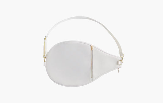 Retro Racket Cover "White Alyssum"