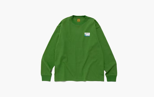 Polar Bear Graphic L/S Tee "Green"