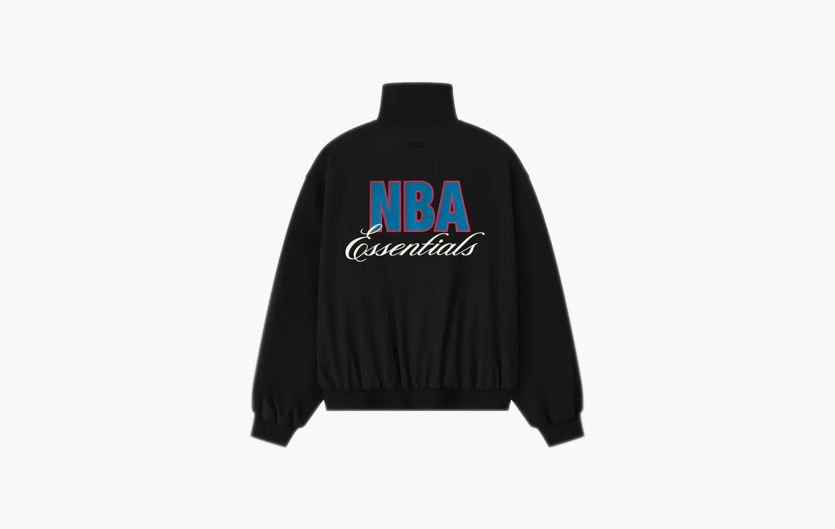 Essentials Half Zip Track Jacket "Black"
