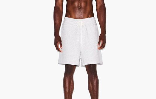 Fleece Lounge Men's Relaxed Short "Light Heather Grey"