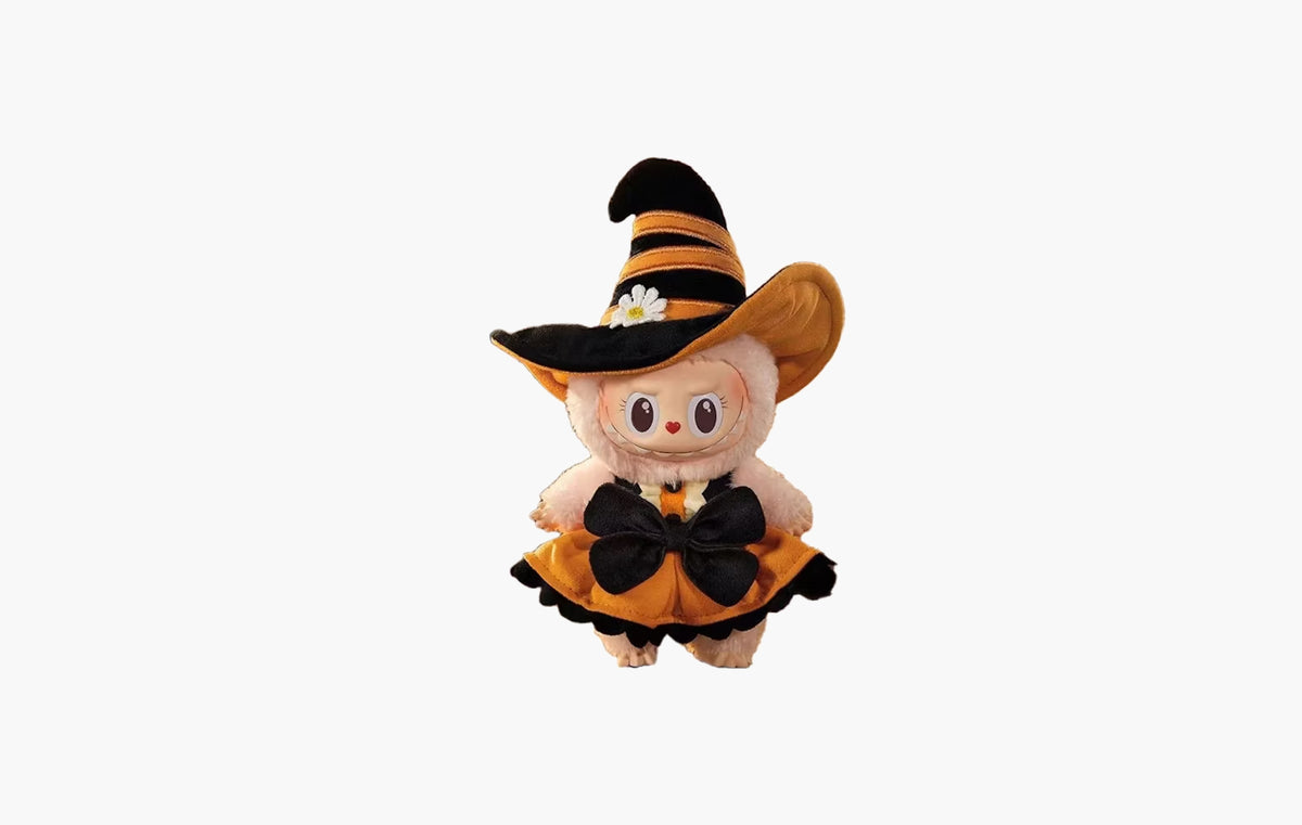 Labubu Magic of Pumpkin Mokoko (Pop Land Exclusive) Vinyl Plush Pendant