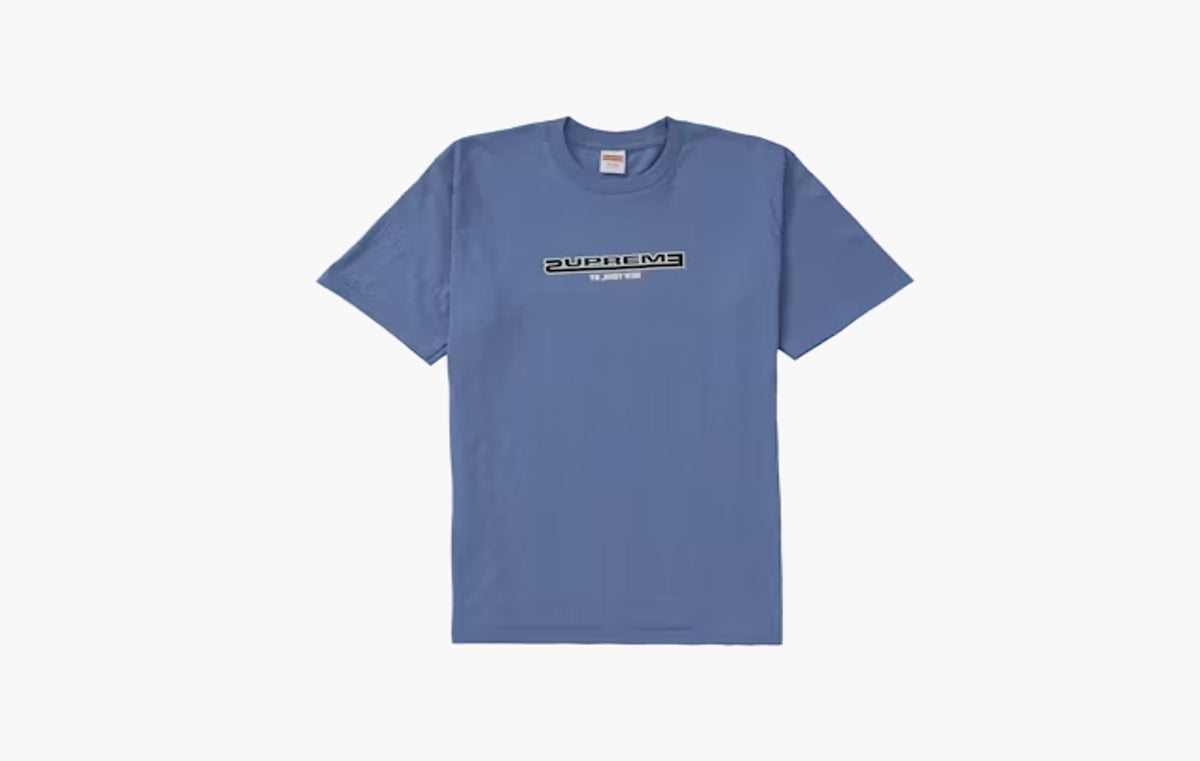 Connected Tee "Dusty Light Royal"