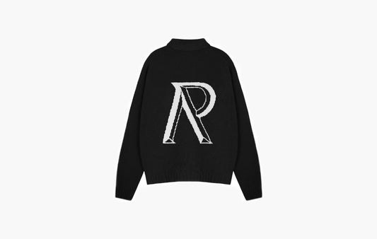 Initial Boucle Polo Jet "Black"