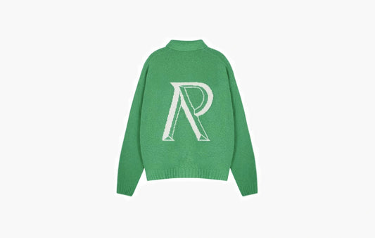 Initial Boucle Polo Jet "Island Green"