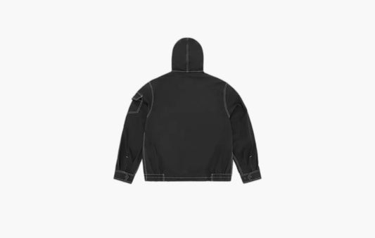 Shield Crest Twill Jacket "Black"