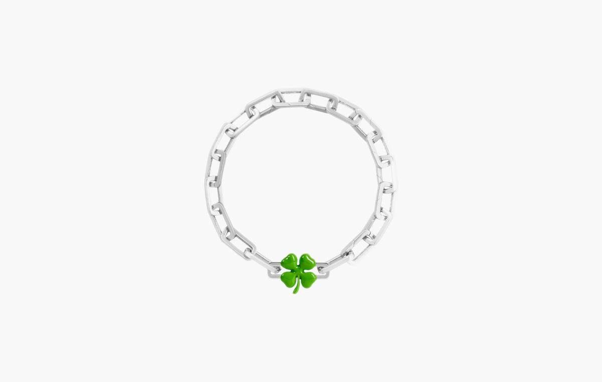 Clover Charm "Silver"