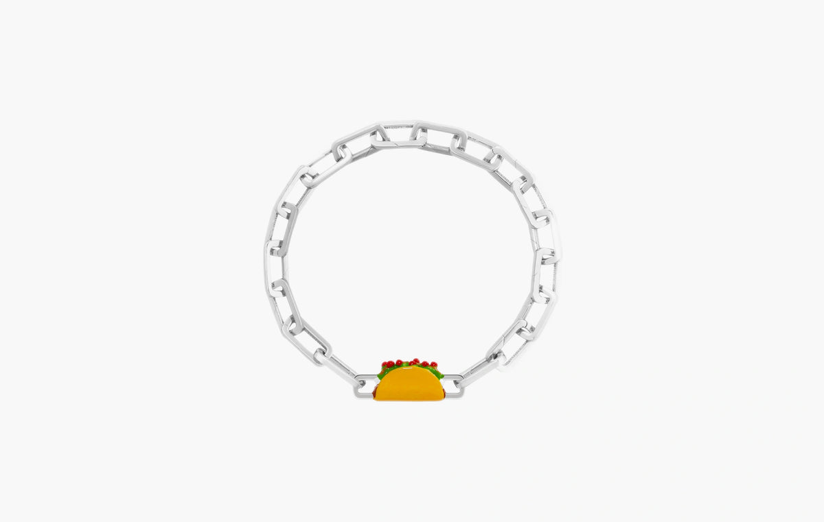 Taco Charm "Silver"