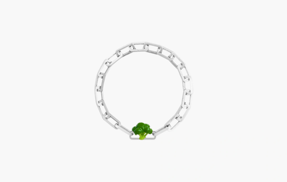 Broccoli Charm "Silver"
