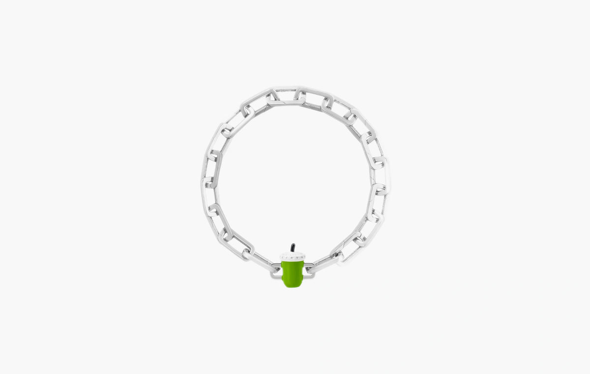 Iced Matcha Charm "Silver"
