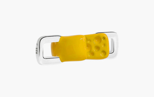 Cheese Wheel Charm "Silver"