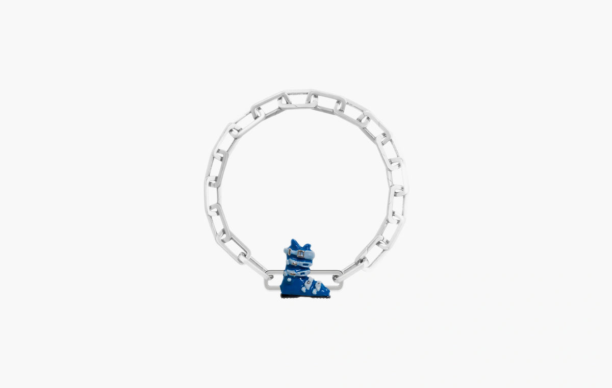 Ski Boots Charm "Silver"