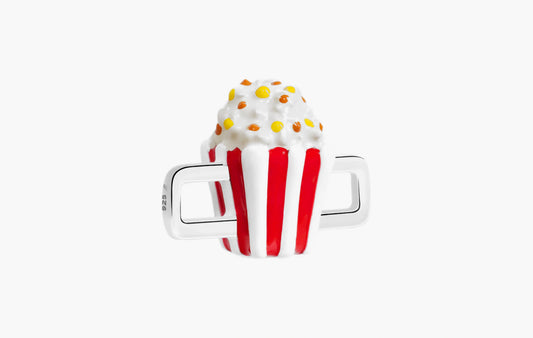 Popcorn Charm "Silver"