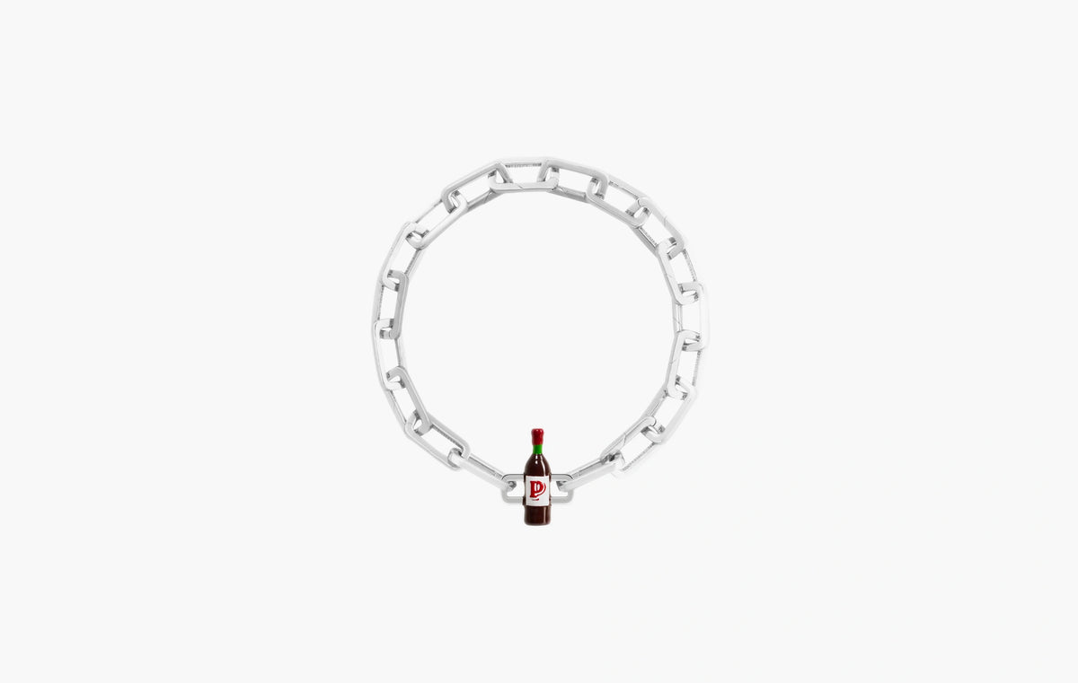 Red Wine Charm "Silver"