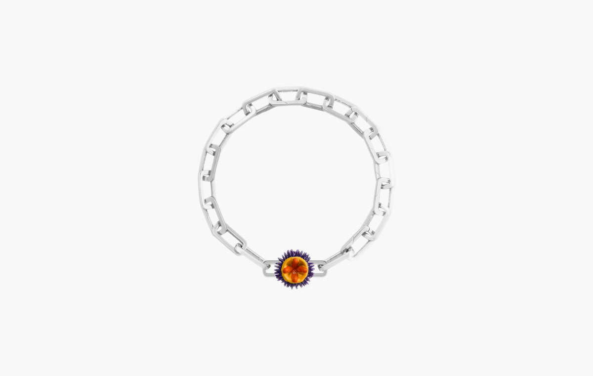 Sea Urchin Charm "Silver"