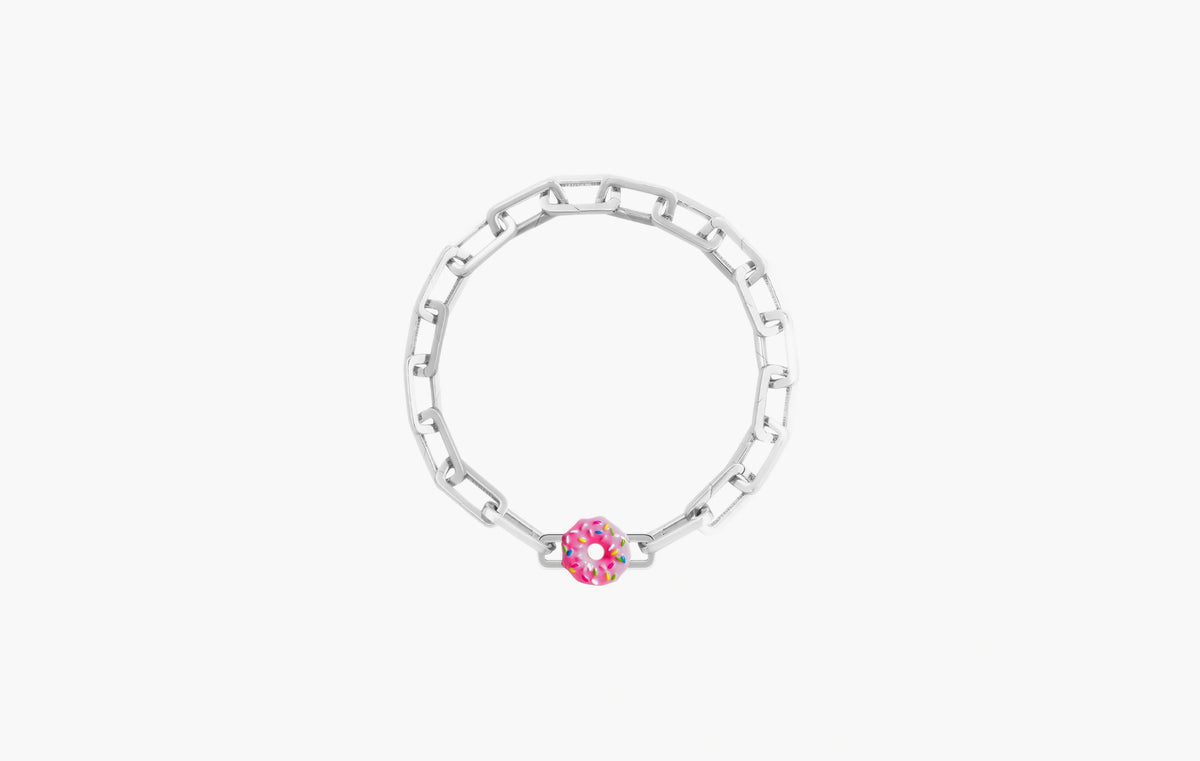 Doughnut Charm "Silver"