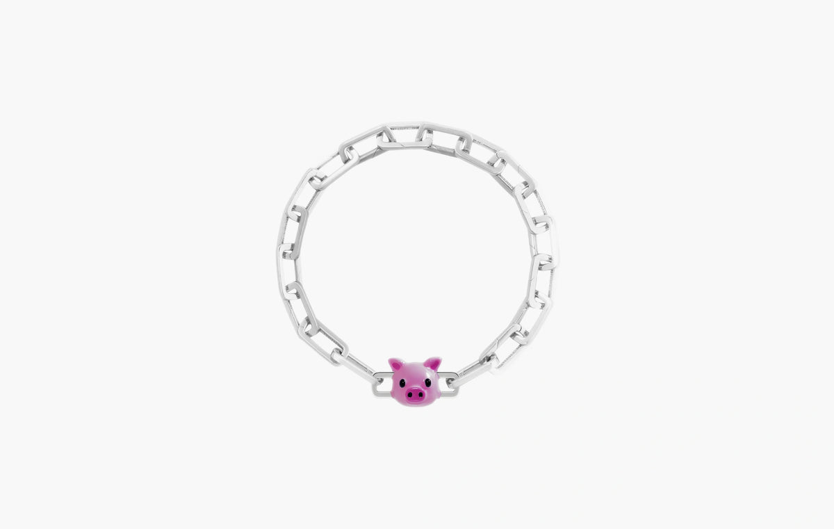 Pig Charm "Silver"