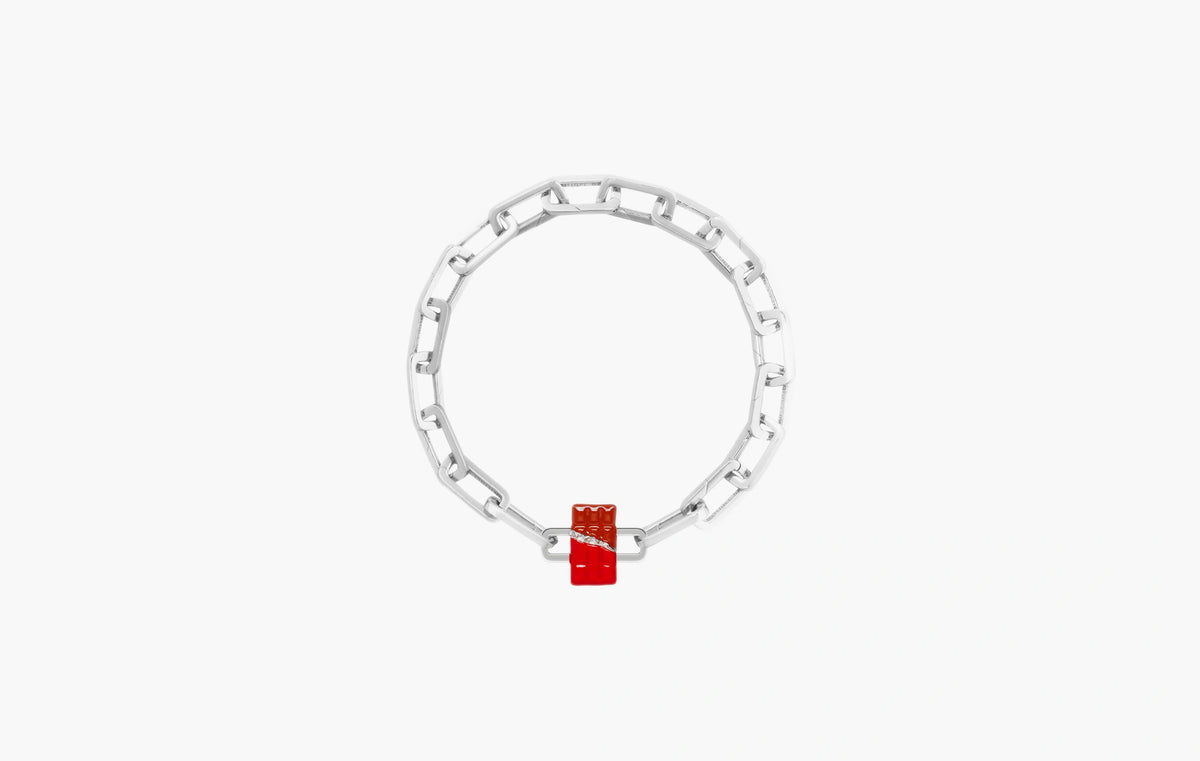 Chocolate Bar Charm "Silver"