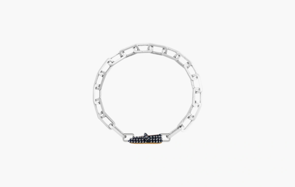 Studded Pump Charm "Silver"