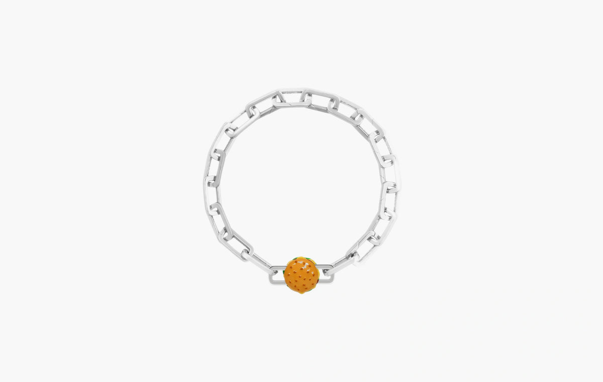 Burger Charm "Silver"