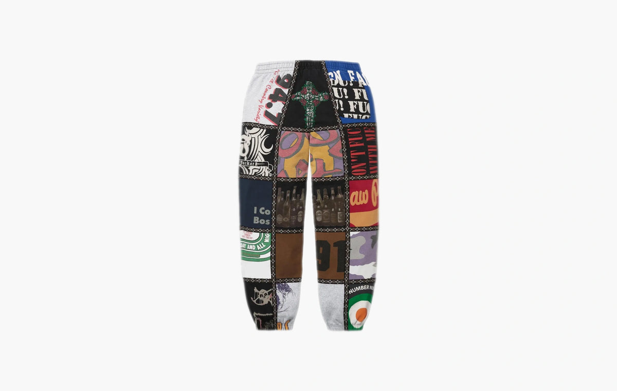 Number (N)Ine Patchwork Sweatpant "Multicolor"