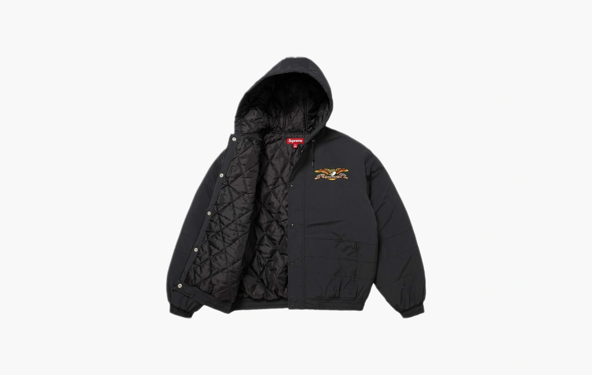Stadium Hooded Jacket "Black"