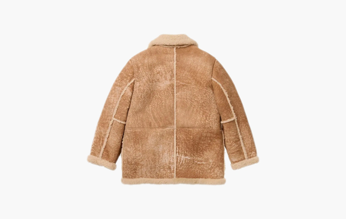 Schott Shearling Coat "Tan"