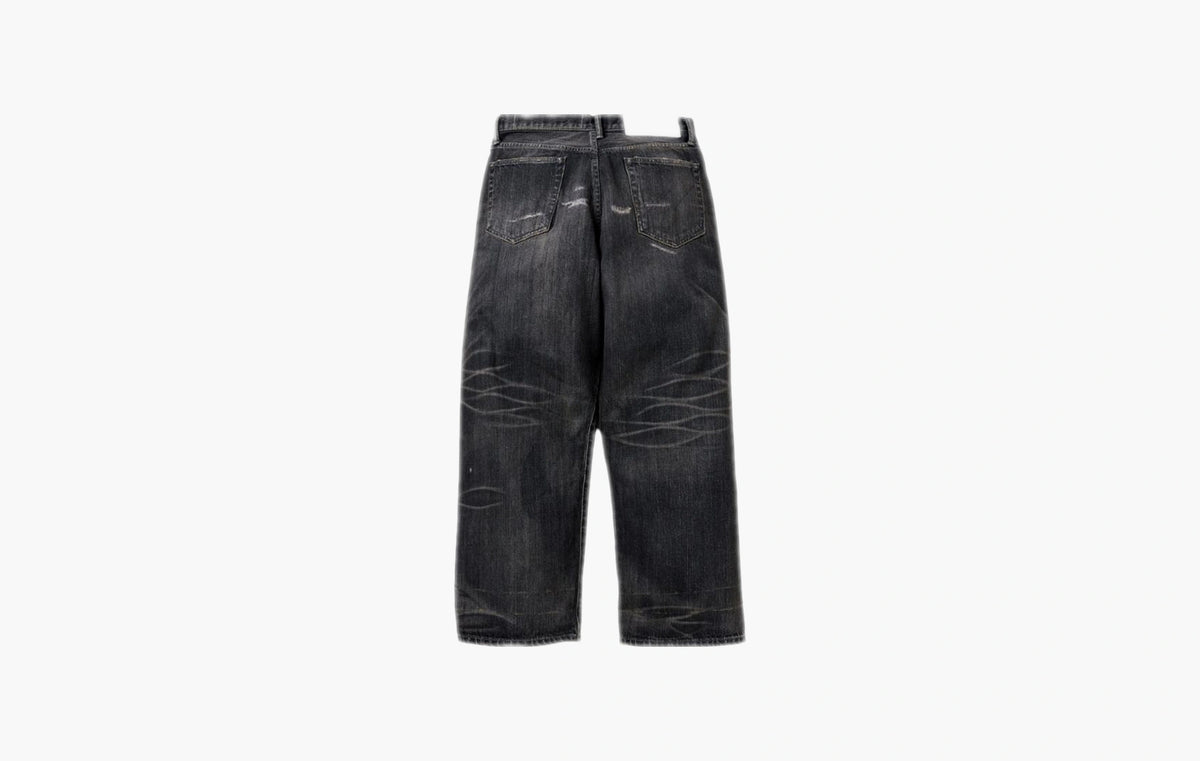 Wide-Leg Jeans "Black"