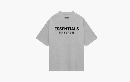 Essentials Jersey Crewneck T-Shirt "Light Heather Gray"