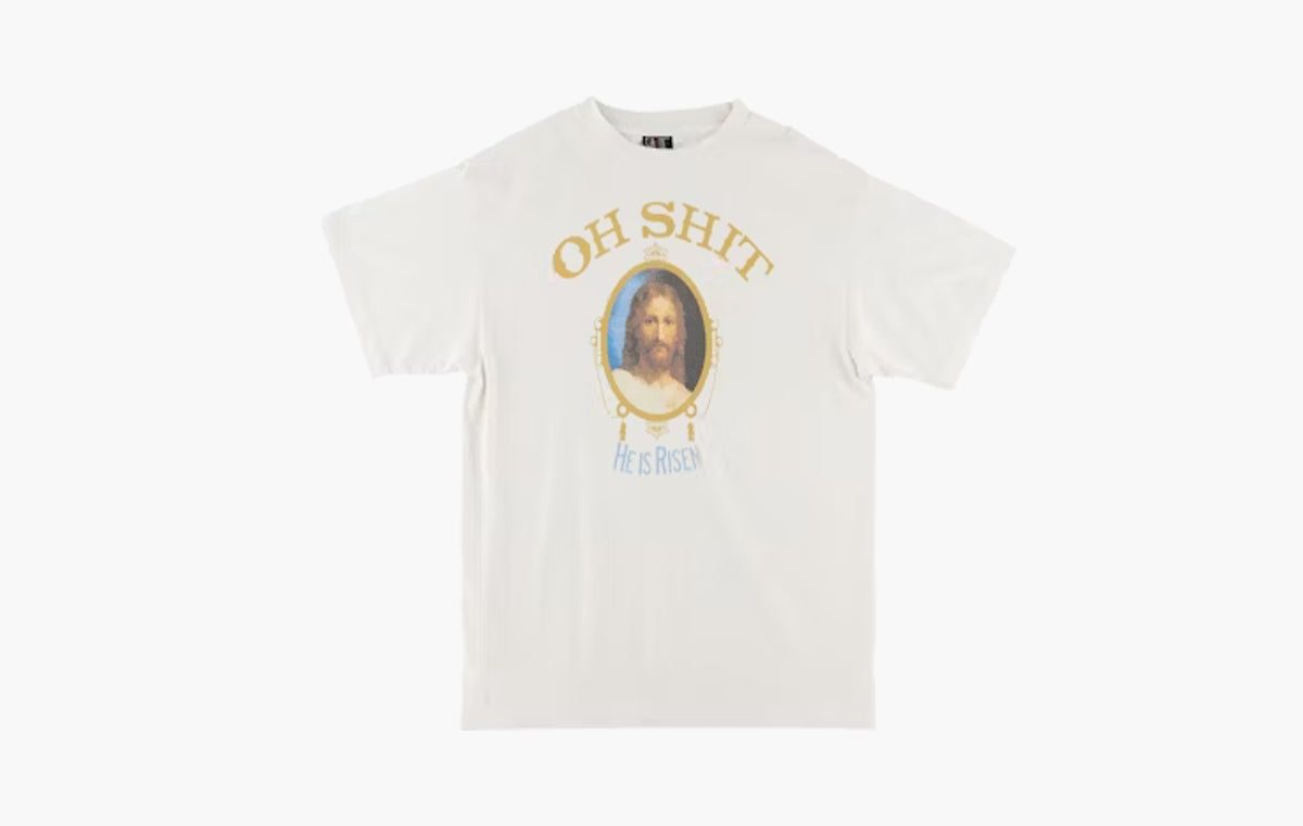 Oh Shit T-Shirt "Vintage White"