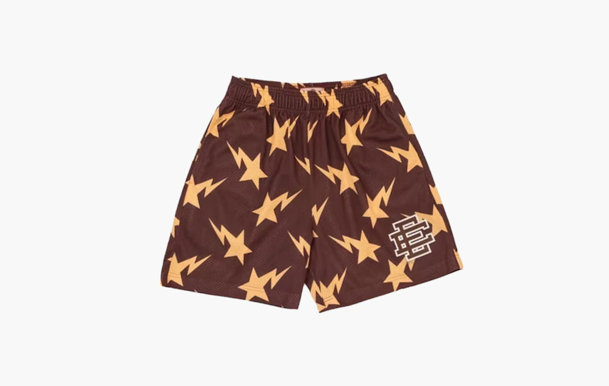BAPE Miami Basic Short "Brown/Yellow"