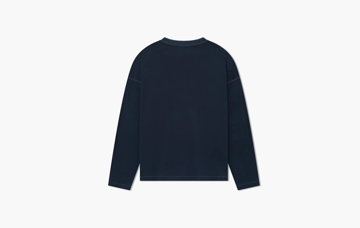 Reverse LS Tee "Navy"