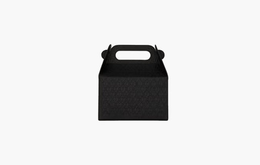 Take-Away Box In Leather "Black"
