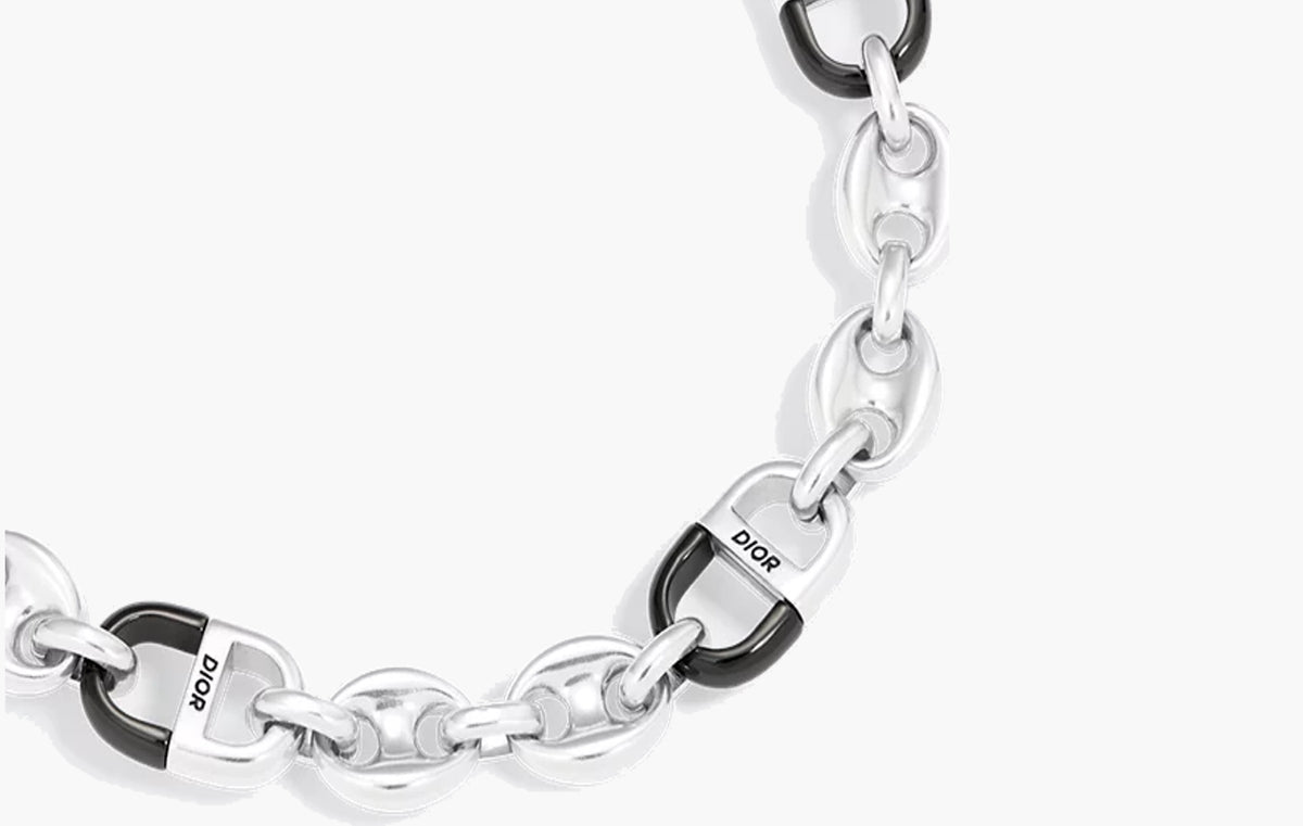 8 Chain Link Bracelet "Silver"