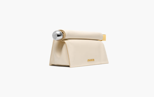 The Rond Carre Take-Out Clutch "Light Ivory"