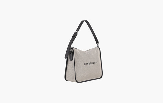Essential L Hobo Canvas "Ecru"