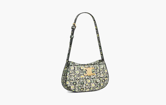 Medium Tilly Bag In Triomphe Canvas With Flower Print "Multicolor"