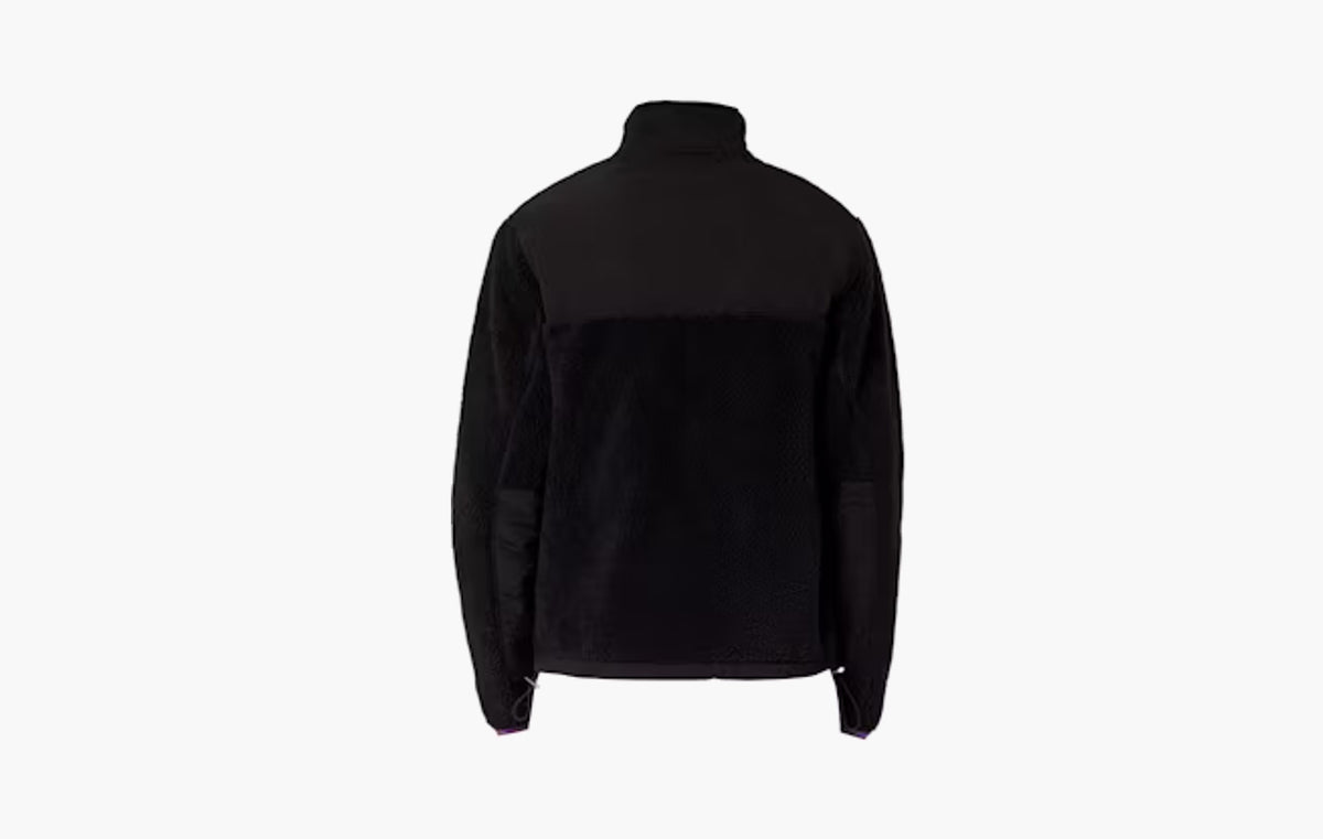 Ami de Coeur Sherpa Zipped Jacket "Black"
