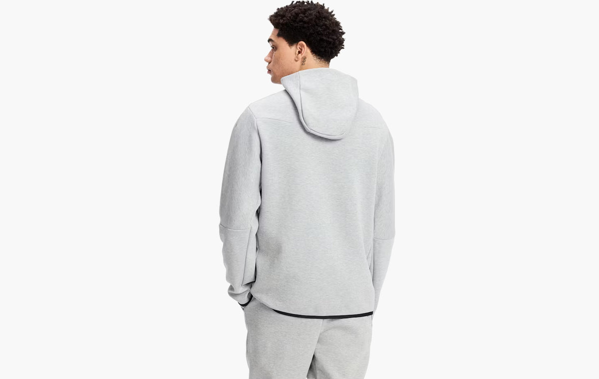 Sportswear Tech Fleece Full-Zip Hoodie Heather "Grey/Black"