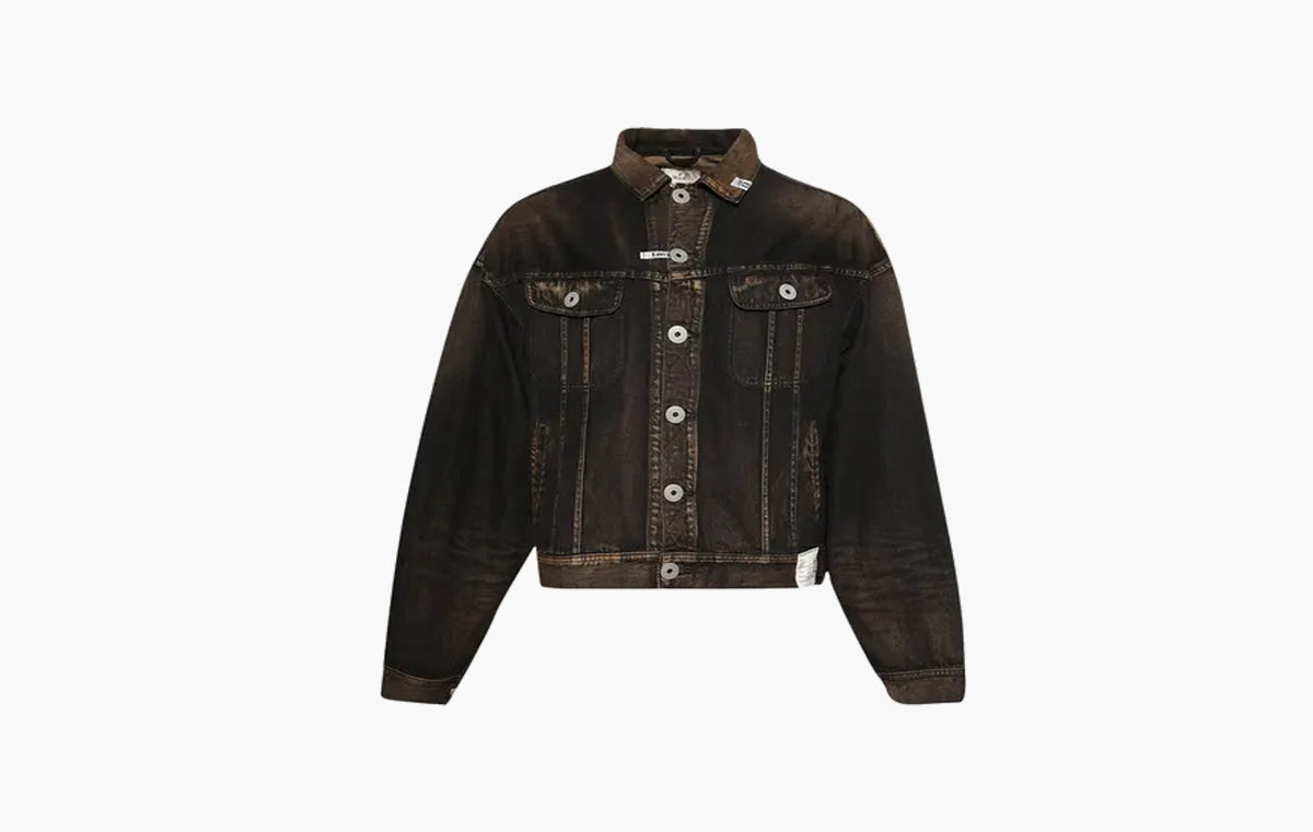 Both Fronts Denim Jacket "Black"