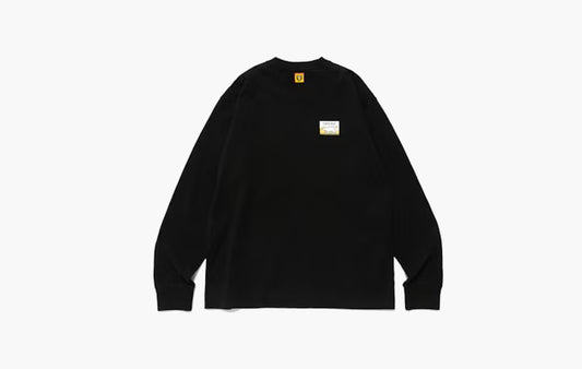 Polar Bear Graphic L/S Tee "Black"