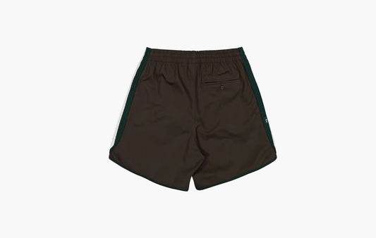 Sprinter Shorts "Green Night/Dark Brown"