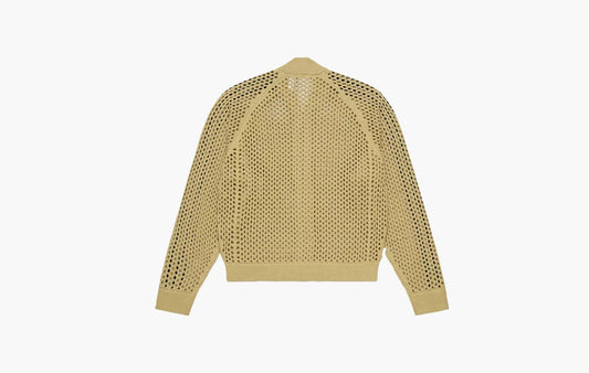 Crochet Track Top "Brown"