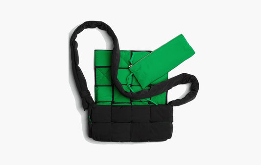 Padded Tech Cassette "Black / Parakeet"