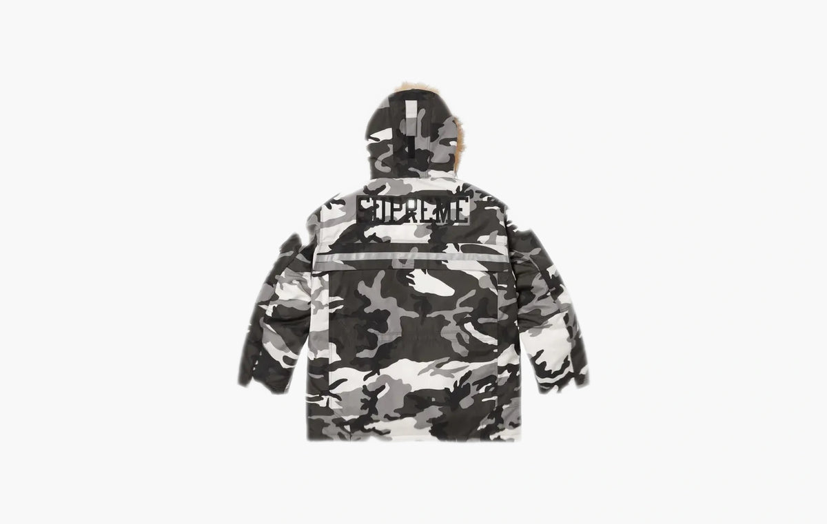 Cordura Snorkel Coat "Snow Camo"