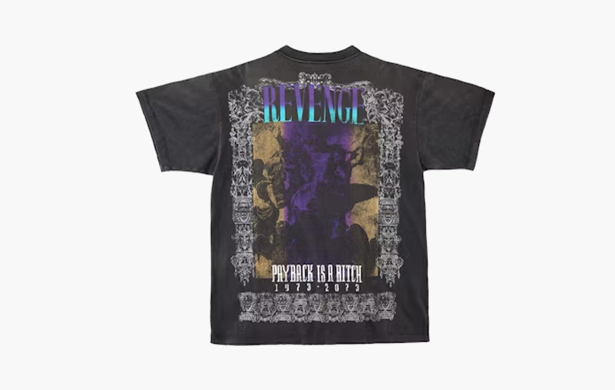 Saint Mxxxxxx x BerBerJin x GReeeeN Revenge Tee "Vintage Black"