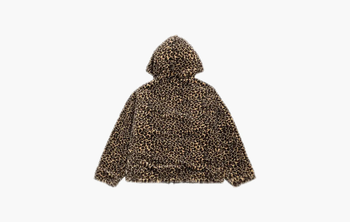 Reversible Hooded Jacket "Leopard"