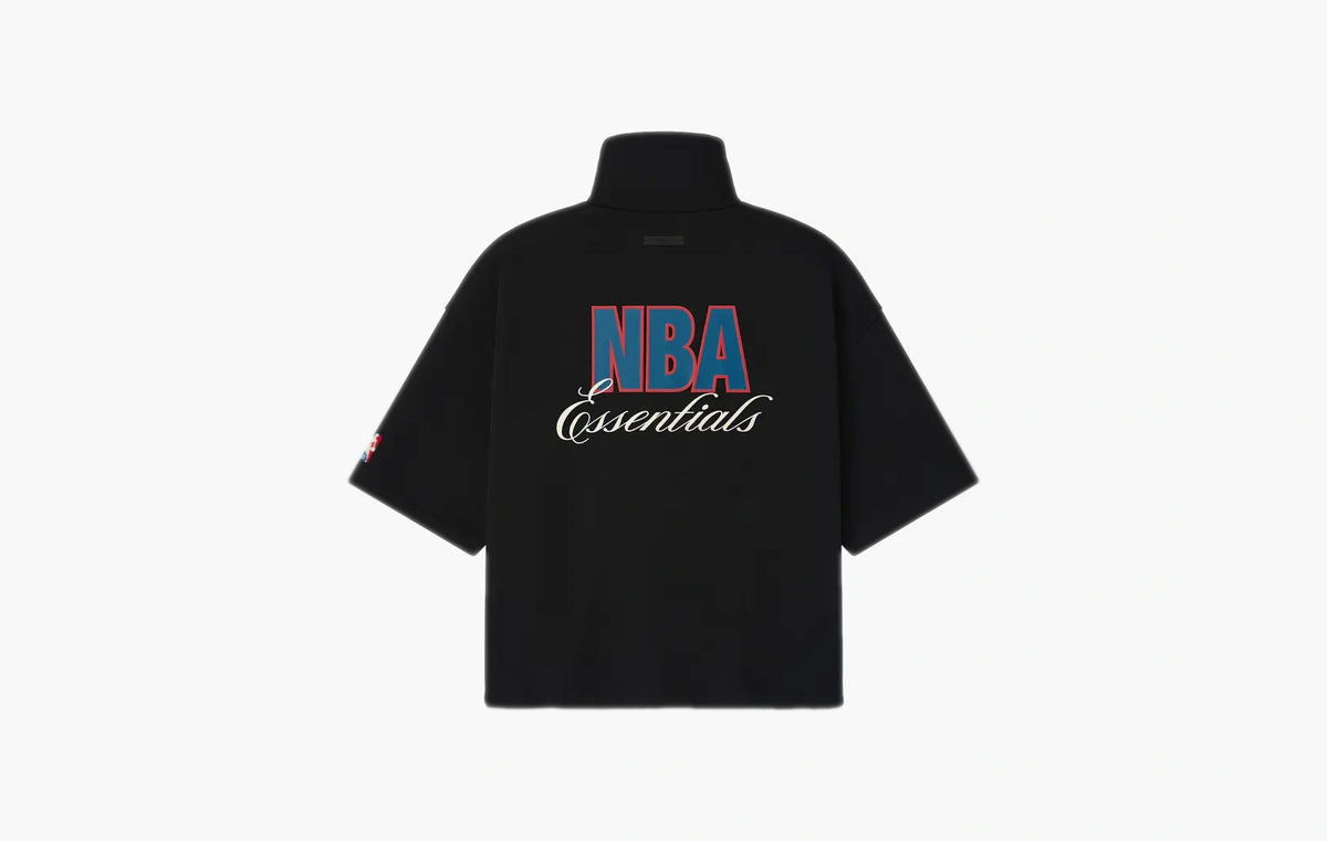Essentials NBA High Neck Jacket "Black"
